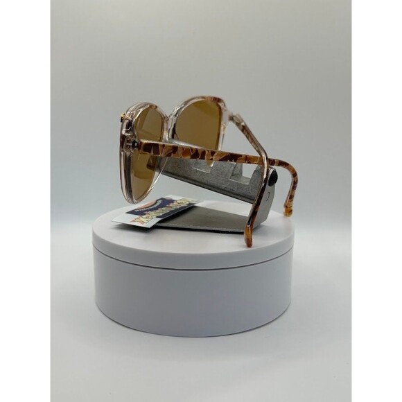 True Vintage Oversize Sunglasses | NOS Monochrome Style Brown Lens Oleg Cassini main image 5